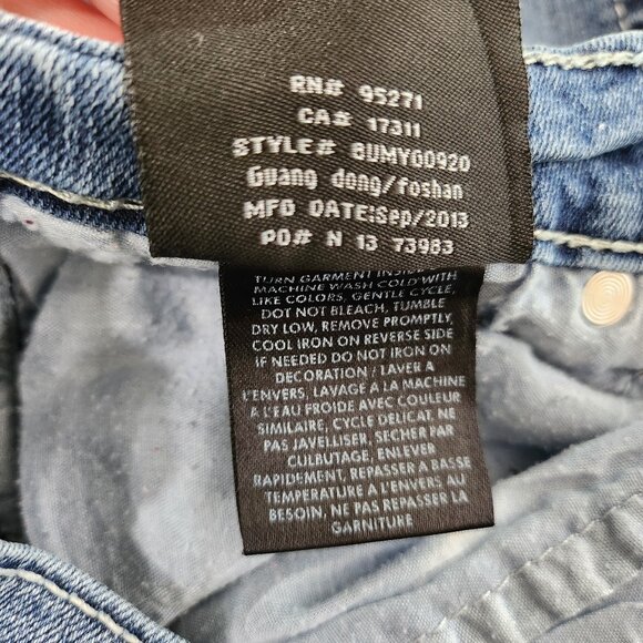 Y2K Jeans with Rhinestones, Stitch features & Embellished pockets - Picture 8 of 10